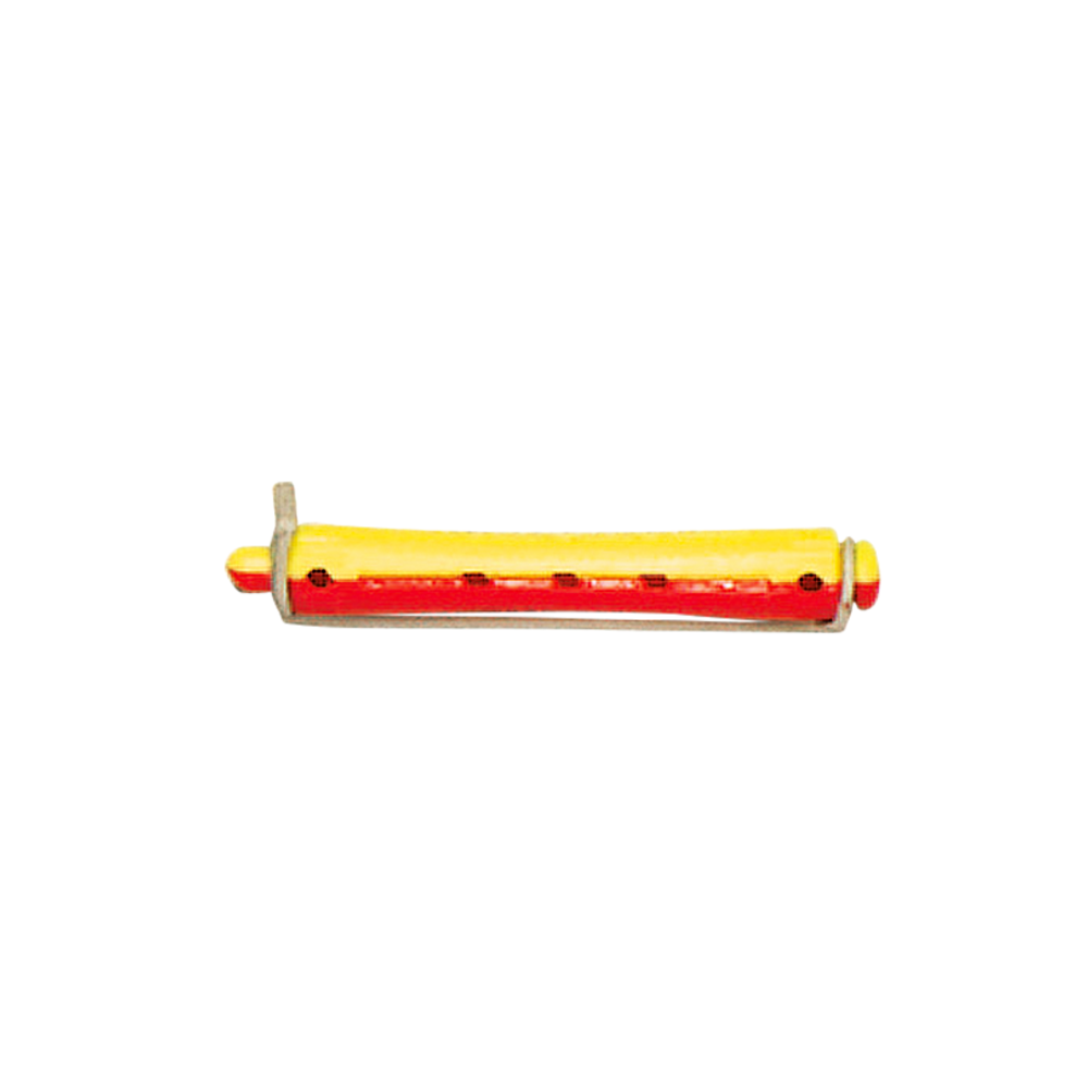 BIGOUDIS EFA COURTS JAUNE/ROUG  9 mm