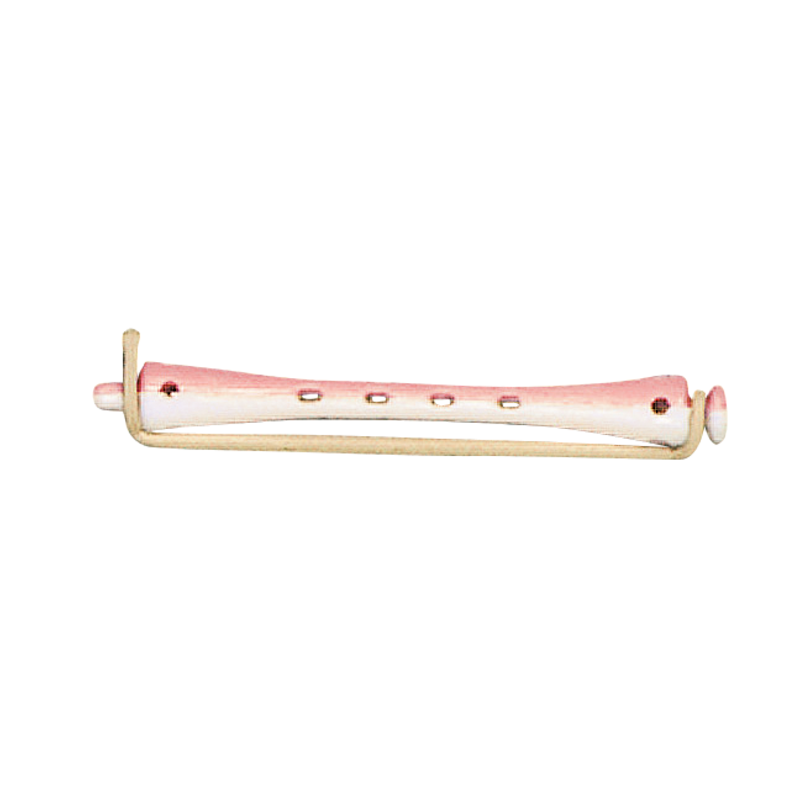 BIGOUDIS EFA  LONGS ROSE/BLANC  7 mm