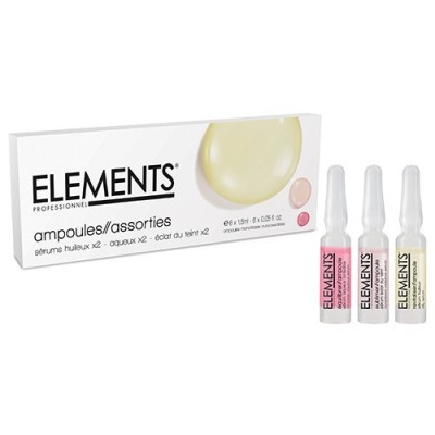 AMPOULES 6X 1.5ML (aqueuses, huileuses, éclat du teint)