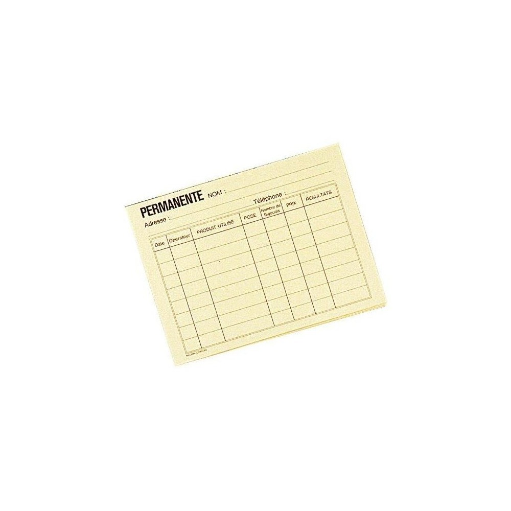 FICHE COLORATION PERM SINELCO X50