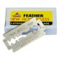 LAMES DOUBLE EDGE x 10 FEATHER