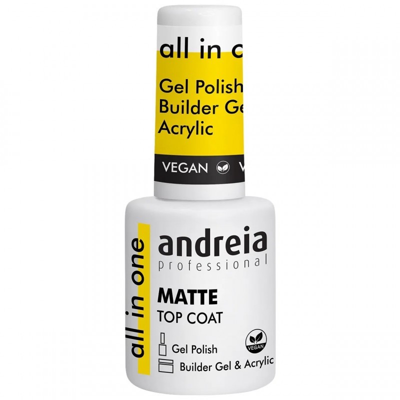 ALL IN ONE TOP COAT MAT 10.5ML VEGAN