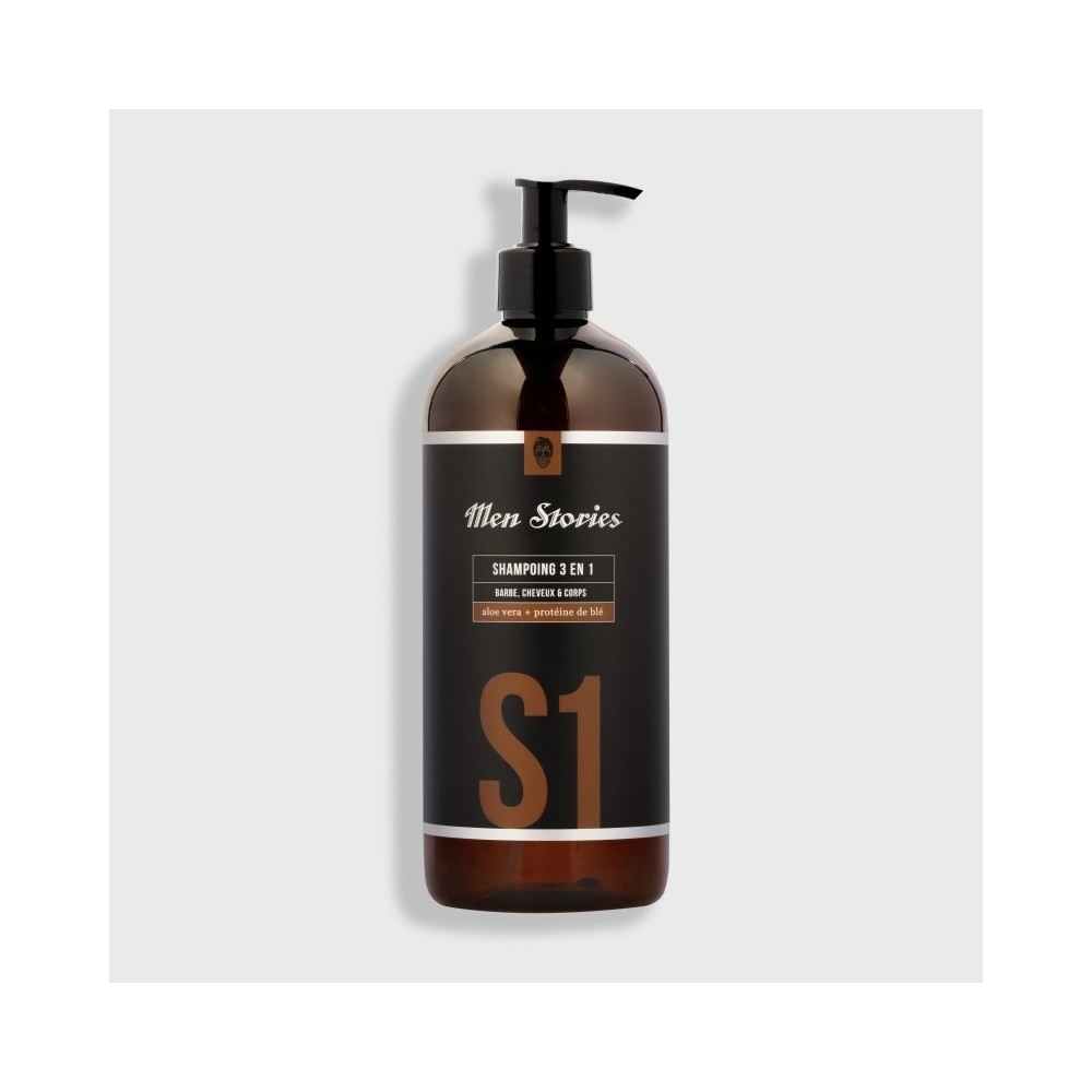 MEN STORIES SHAMP 3 EN 1 S1 750ML