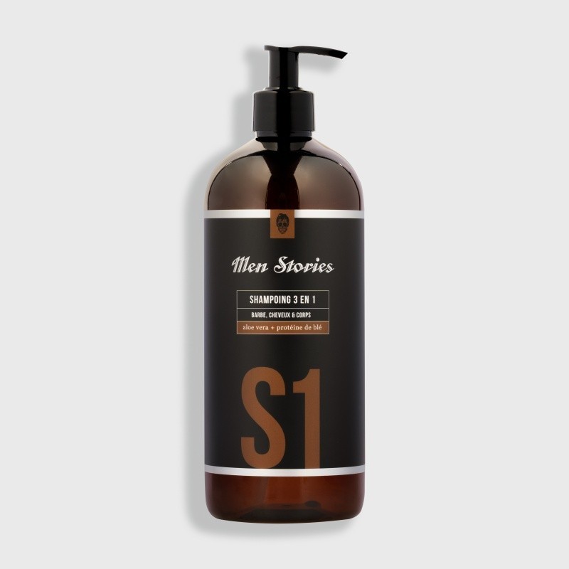 MEN STORIES SHAMP 3 EN 1 S1 750ML