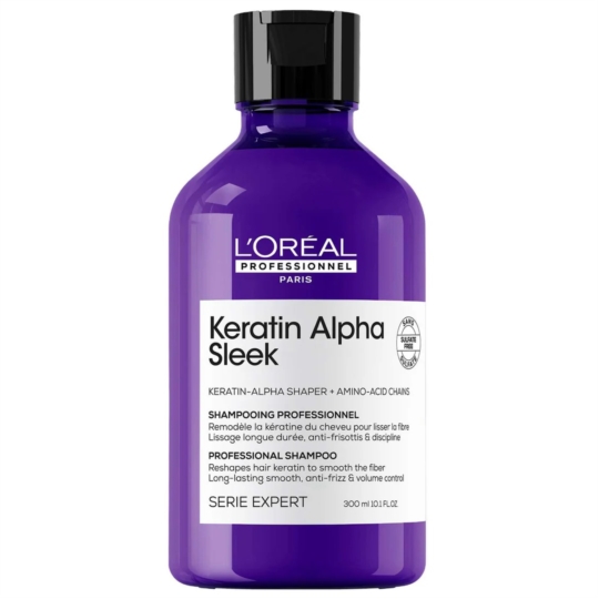 KERATIN ALPHA SLEEK SHAMP 300ML