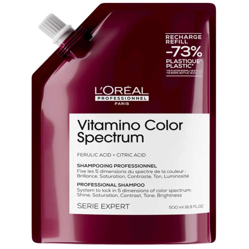 VITAMINO SPECTRUM SHAMP 500ML RECHARGE