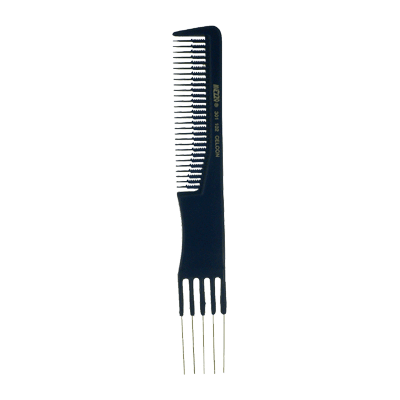 PEIGNE MEZZO BLEU FOURCHETTE METAL 