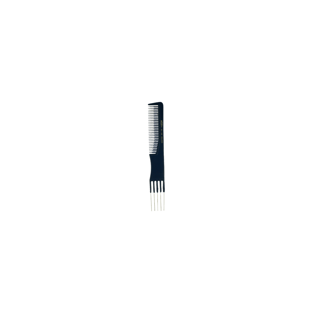 PEIGNE MEZZO BLEU FOURCHETTE METAL 