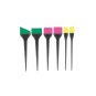 TROUSSE DE 6 PINCEAUX SILICONES COULEURS