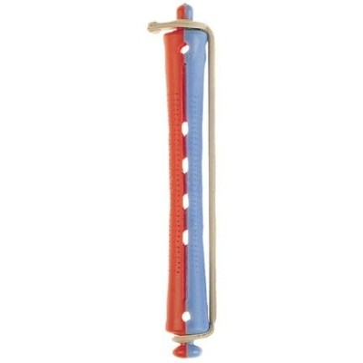 BIGOUDIS EFA COURTS ROUGE/BLEU  11 mm